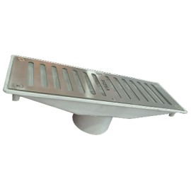 REBOSADERO RECTANG PVC REG AC INOX SAL 2" MF6