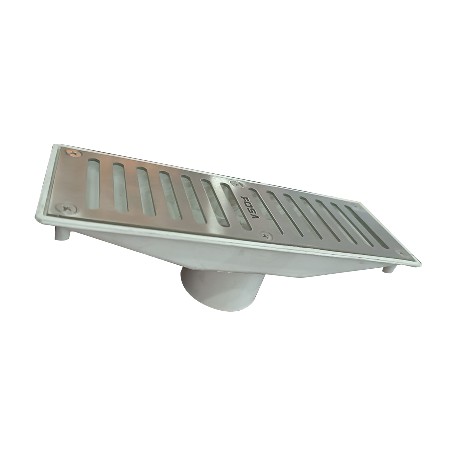 REBOSADERO RECTANG PVC REG AC INOX SAL 2" MF6