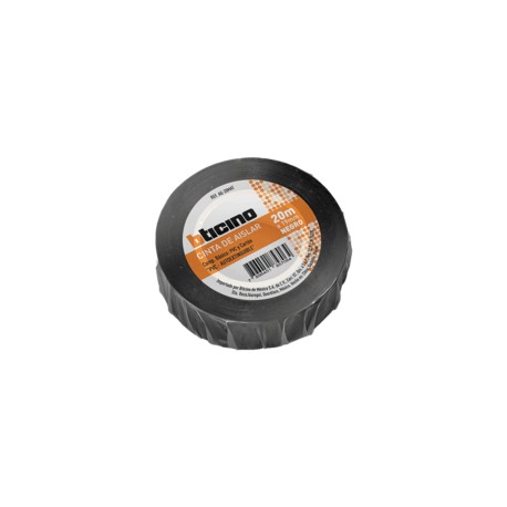 CINTA AISLANTE COLOR NEGRO 19MM X 20M