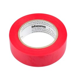 CINTA AISLANTE COLOR ROJO 19MM X 10M