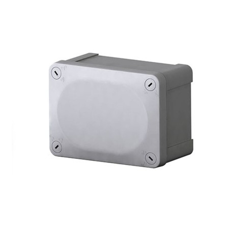 CAJA ESTANCA IP65 150X105X80 LISA Y PLACA C/TORNILLOS